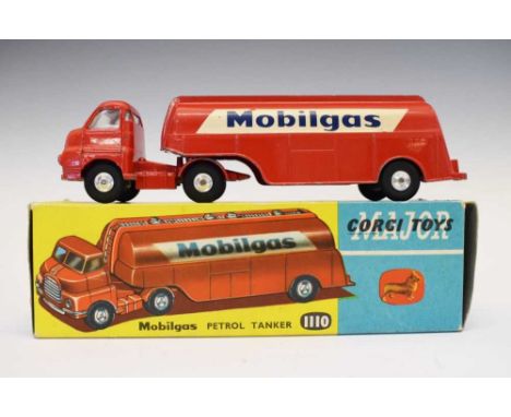 Corgi Major Toys - Boxed diecast model 1110 'Mobilgas Petrol Tanker'