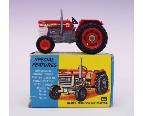 Corgi Toys - Boxed diecast model 66 'Massey-Ferguson 165 Tractor'