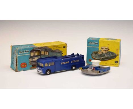 Corgi Major Toys - Two boxed diecast model vehicles comprising; 1126 'Ecurie Ecosse Racing Transporter' and 119 'H.D.L. Hover