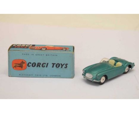 Corgi Toys - 302 M.G.A. Sports Car diecast model, boxed