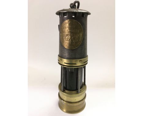 A genuine Ackroyd &amp; Best Ltd miner's lamp number 645.