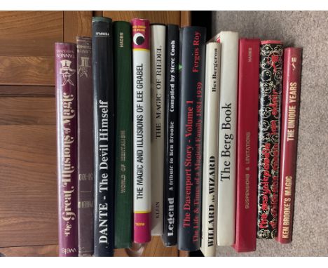 A collection of good Magic related books including signed copies.