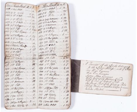 Buckinghamshire.&nbsp;An 18th century ink manuscript register of land ownership, n.d. [mid-late 18th century], [10]ff. of MS 