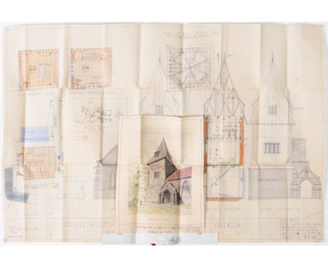 Newbold Verdon, Leicestershire.&nbsp;A bundle of 19th century and later deeds and manuscripts, including the ‘Survey and Valu