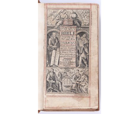 Commonwealth and Protectorate Bible. The Holy Bible [...], [&amp;] The Psalms of David [...], London: Printed by John Feild (