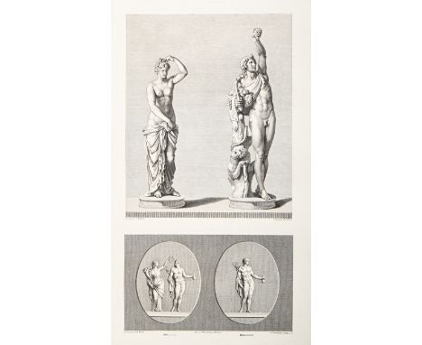 Art. Mongez (Antoine), Tableaux, statues, bas-reliefs et camees, de la Galerie de Florence, et du Palais Pitti, four-volume s