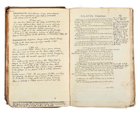 Botany, Extensively Annotated Copies. Mavor (William), The Lady's and Gentleman's Botanical Pocket Book; adapted to Withering