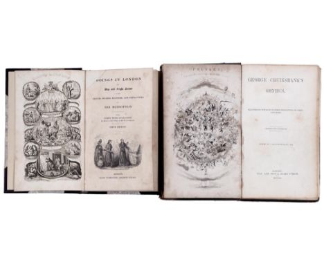 London. Cruikshank (George, illustrator) &amp; Blanchard (Laman, editor), George Cruikshank's Omnibus, London: Tilt and Bogue