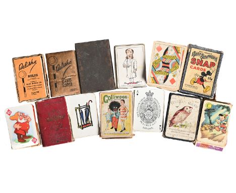 Playing Cards.&nbsp;"Golliwog" by Thos. De La Rue &amp; Co. Ltd., 48-card set, after designs by Florence K. Upton, original p