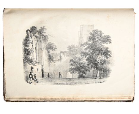 Early Lithography. Nicholson (Francis), Lithographic Impressions from Sketches of British Scenery, sole edition, London: Publ