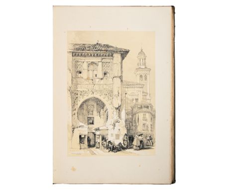 Roberts (David, illustrator), Picturesque Sketches in Spain, Taken During ye Years 1832 &amp; 1833, London: Hodgson &amp; Gra