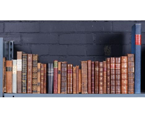 Literature.&nbsp;Thirty-one volumes, including Thomson (James), The Poetical Works, volume I only, Glasgow: Printed by Andrew