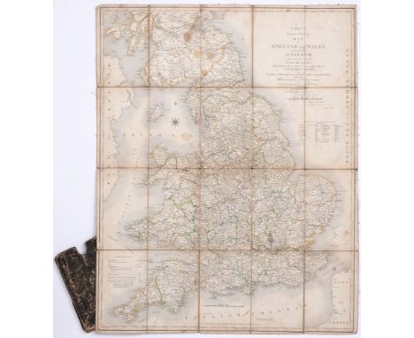 John Cary (c. 1754 - 1835), Cary's Reduction of his Large Map of England and Wales, with Part of Scotland; Comprehending the 