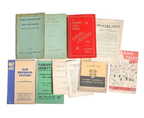 Politics.&nbsp;A collection of twenty-one books, pamphlets and periodicals, including Bradlaugh (Charles), Five Dead Men Whom