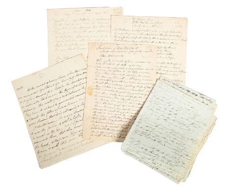 Satire, Politics and Scandal in the Reign of George III and the Age of Revolution. Six manuscripts, comprising&nbsp;Corruptio