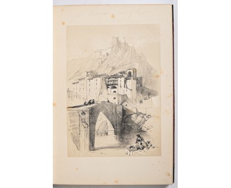 Harding (James Duffield, illustrator), Sketches of Home and Abroad, London: Charles Tilt, n.d. [1836], tinted lithograph titl