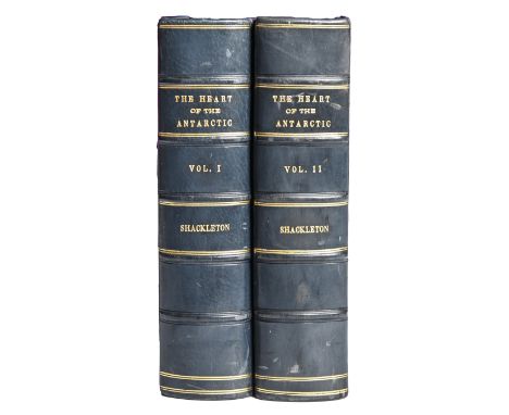 Shackleton (E.H., C.V.O.), The Heart of the Antarctic: Being the Story of the British Antarctic Expedition 1907-1909, two-vol