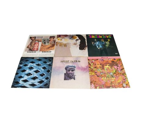 Sixties LPs, approximately fifty albums of mainly Sixties artists including Jimi Hendrix, The Who, Cream, Rolling Stones, Joh