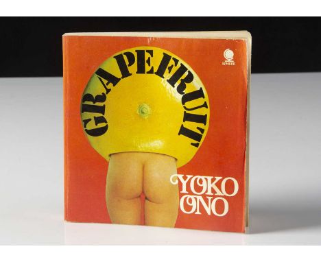Yoko Ono Book, Grapefruit - Original Softback Issue by Sphere Books in 1971 - light marks in places and a couple of creases, 