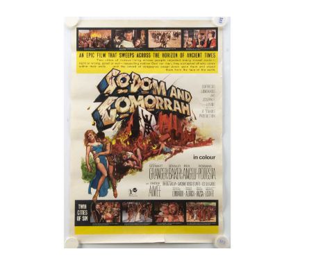 Film Posters, seventeen posters of various sizes and conditions comprising Hercules Unchained, Goliath, The One That Got Away