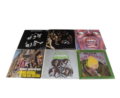 Psych / Prog LPs, twelve UK Release albums of mainly Psychedelic and Progressive Rock comprising King Crimson - Court of the 