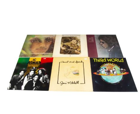 LP Records / 12" Singles, approximately eighty albums and twelve 12" Singles with album artists including The Who, The Kinks,