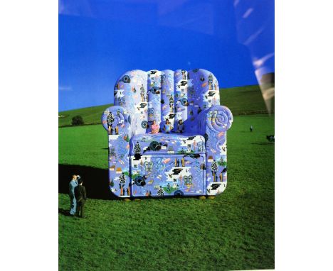 † Storm Thorgerson (British, 1944-2013). 'Calendar', signed limited edition silkscreen print of the album by Pulse, 141/150, 