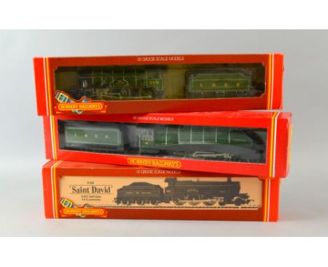 Hornby Railways OO Gauge scale-models, Locos R.859, R.313, R.830, all boxed (3)