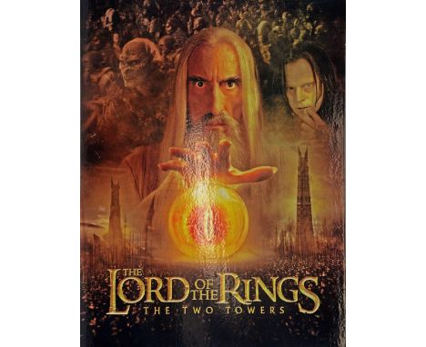 Sir Christopher Lee - Three Asian painted wall masks of varying sizes, largest 12 inches, lacquer fan box & a brass carrying 