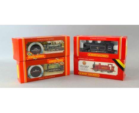 Hornby Railways OO Gauge scale-models, locos R.261, R.059, R.053, R.052, all boxed (4)