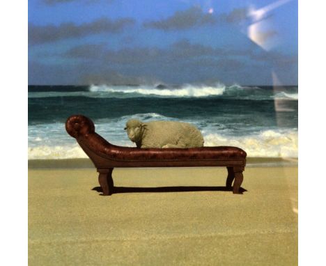 † Storm Thorgerson (British, 1944-2013). 'Are You Normal' (Look Hear), signed, limited edition silkscreen print of the 10cc a