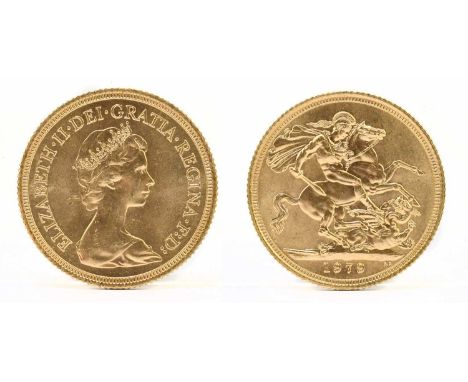 A cased Elizabeth II full sovereign, 1979.Condition Report: Very light wear but good condition.
