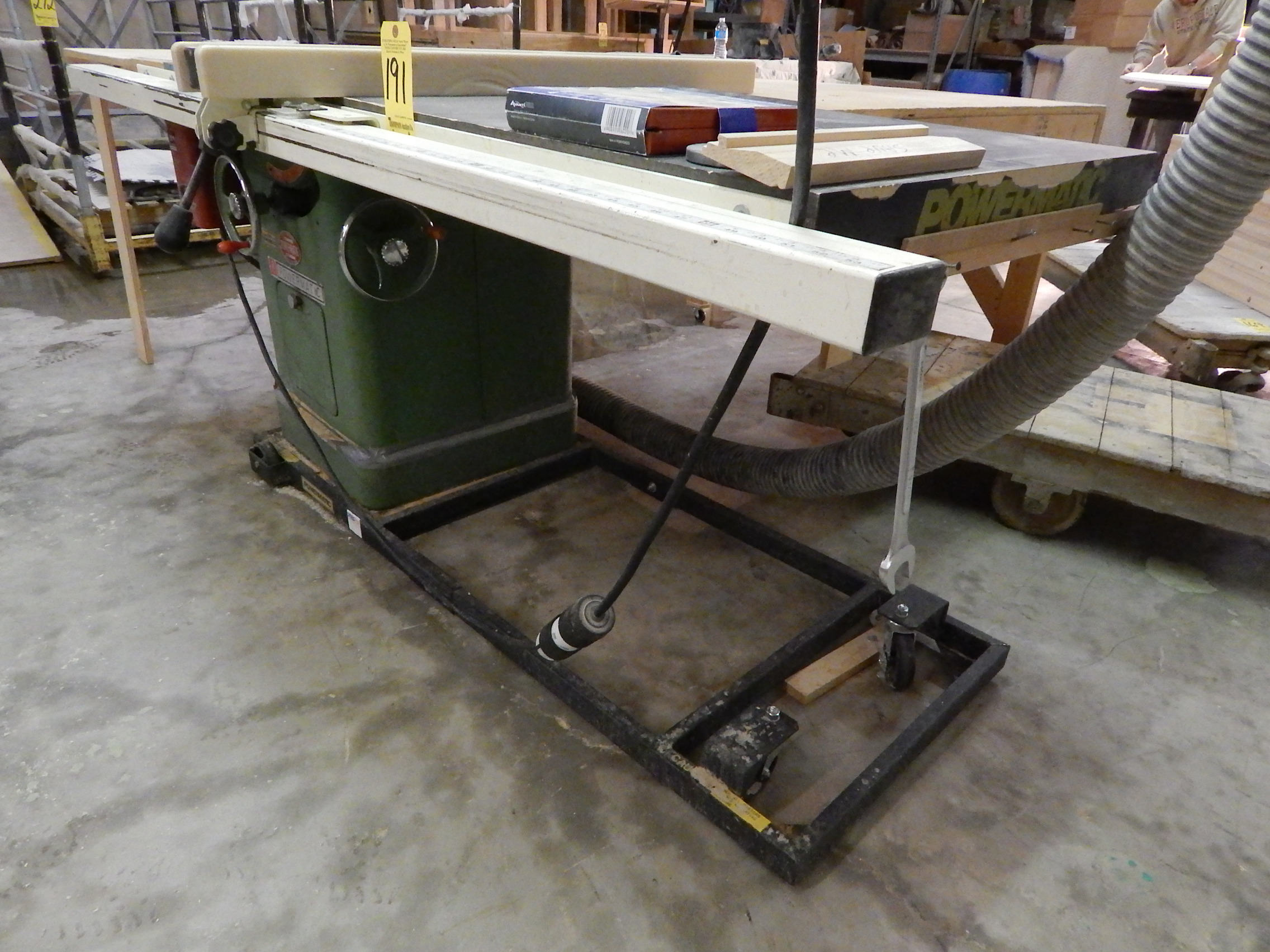 Powermatic Model 66 10" Table Saw SN 661634, w/Jet Premier Xacta Micro