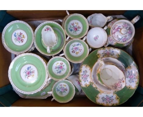 A Minton tea service together with similar tableware