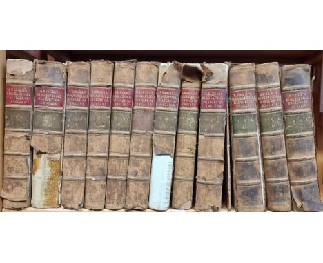 EXTRA ILLUSTRATED:&nbsp;GRAINGER (Rev J): 'A Biographical History of England..': London, William Baynes &amp; Son, 1824: 6 vo