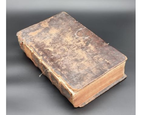 THE BIBLE:&nbsp;'Catholische Bibel..': Nuremburg, Johann Fleischmann, 1763: text in double column, numerous engraved illustra