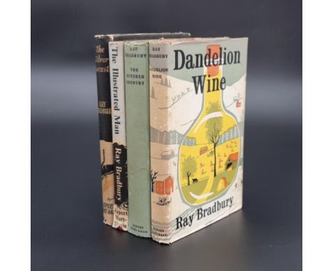 BRADBURY (Ray):&nbsp;'The Silver Locusts..': London, Hart-Davis, 1951: FIRST EDITION, publishers grey cloth, in very good dus