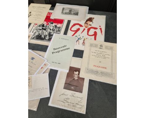 THEATRE &amp; ENTERTAINMENT:&nbsp;collection of approx 35 items, many 19thc theatre programmes (majority English, a few conti