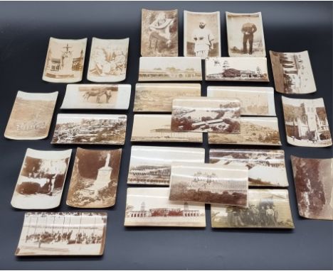 INDIAN RAJ:&nbsp;27 photographic postcards of India, Durbar, army in North India, grave of murdered girls, long-serving mule,