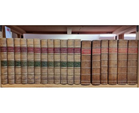 BINDINGS:&nbsp;'The National Cyclopaedia of Useful Knowledge': London, Charles Knight, 1847: 12 vols, period half-calf gilt o