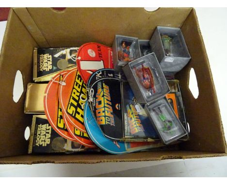 10 Original Rainbow tape cassette & book sets to include A Team x 3, Star Trek x 2, Street Hawk x 2, Back to the Future, Airw