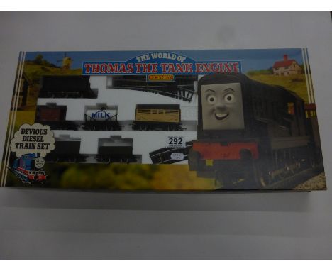 Boxed Hornby OO gauge Thomas the Tank Engine Devious Diesel electric train set