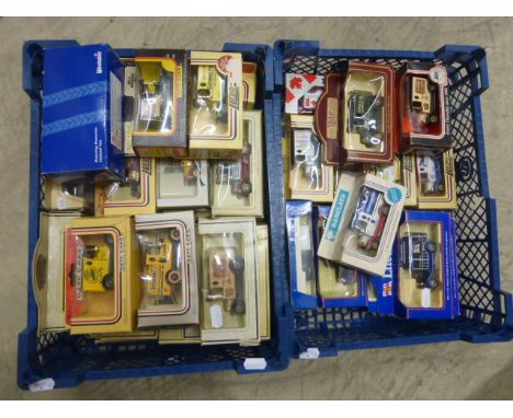 Collection of boxed Lledo diecast model vehicles (approximately 35)