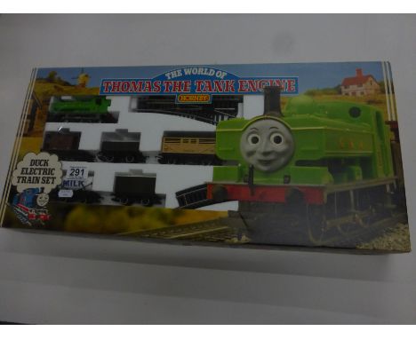 Boxed Hornby OO gauge Thomas the Tank Engine Duck electric train set