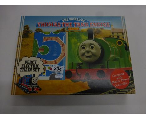 Boxed Hornby OO gauge Thomas the Tank Engine Percy electric train set