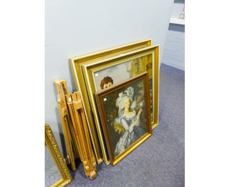 THREE MODERN TAPESTRY PICTURES 