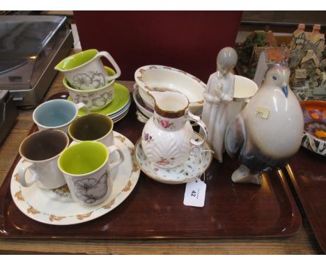 Goebel Bird, Crown Devon Coffee Set, Bunnykins etc