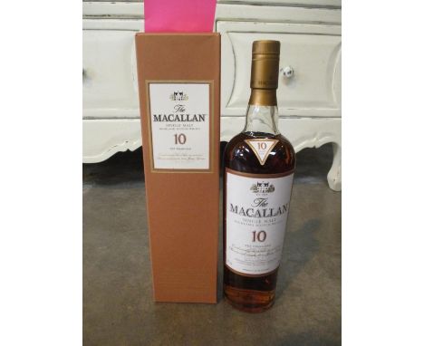 The Macallan Single Malt Highland Scotch Whisky 10 Years Old