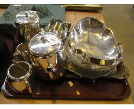 Hotel Plate Tea Service, Basket, Trays etc
