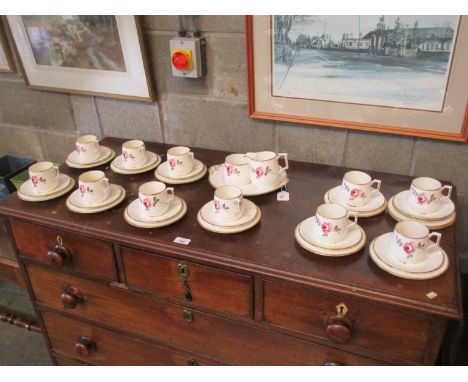 Abbeydale Duffield Rose 38 Piece Tea Service